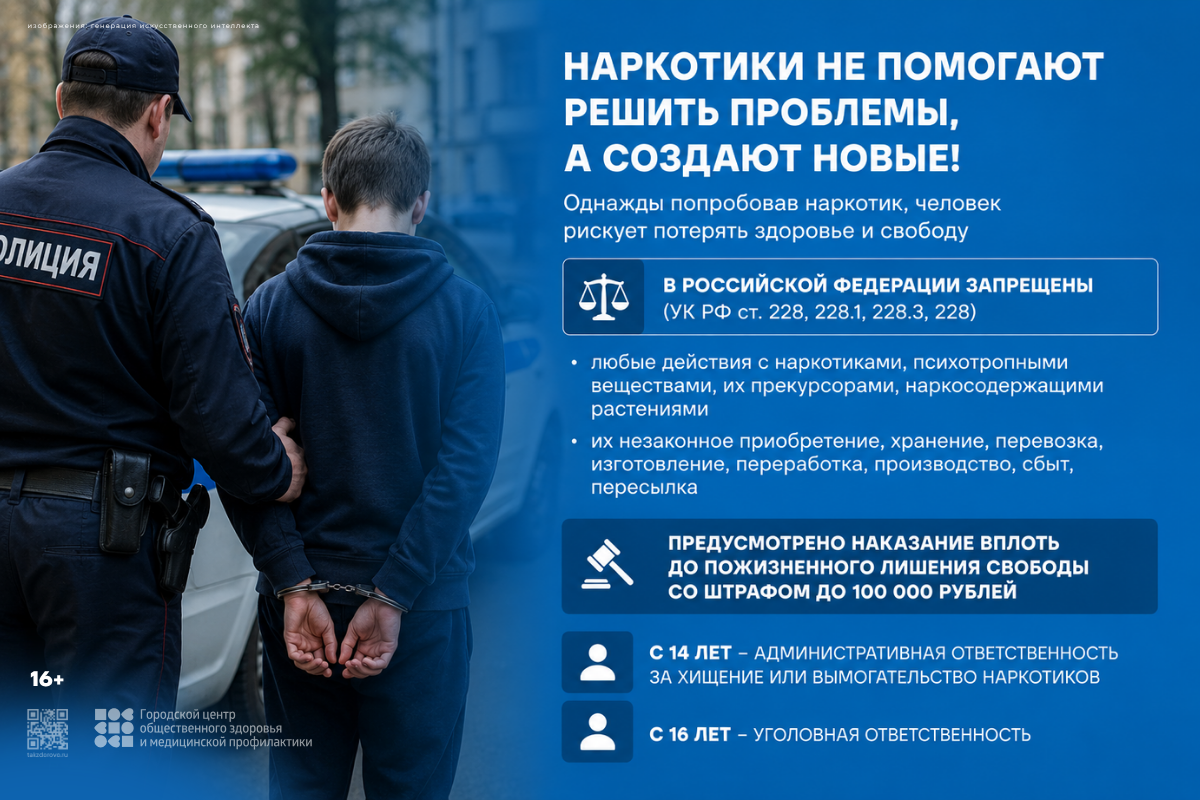 Наркотики баннер